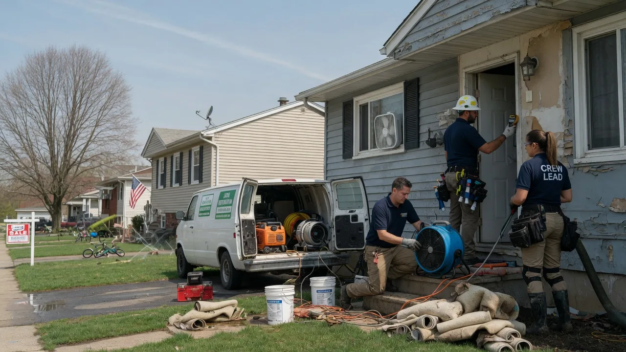 Flood Cleanup in Bradner, OH near me