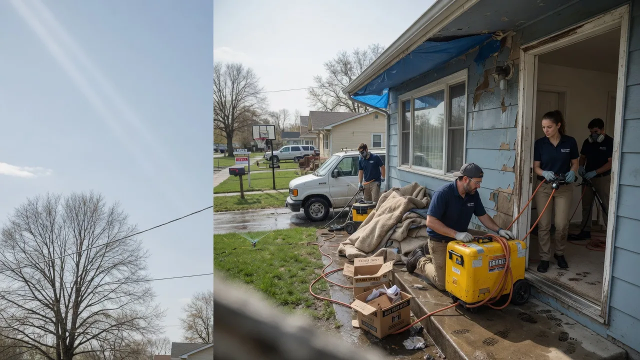 Basement Flood Cleanup in Bradner, OH near me